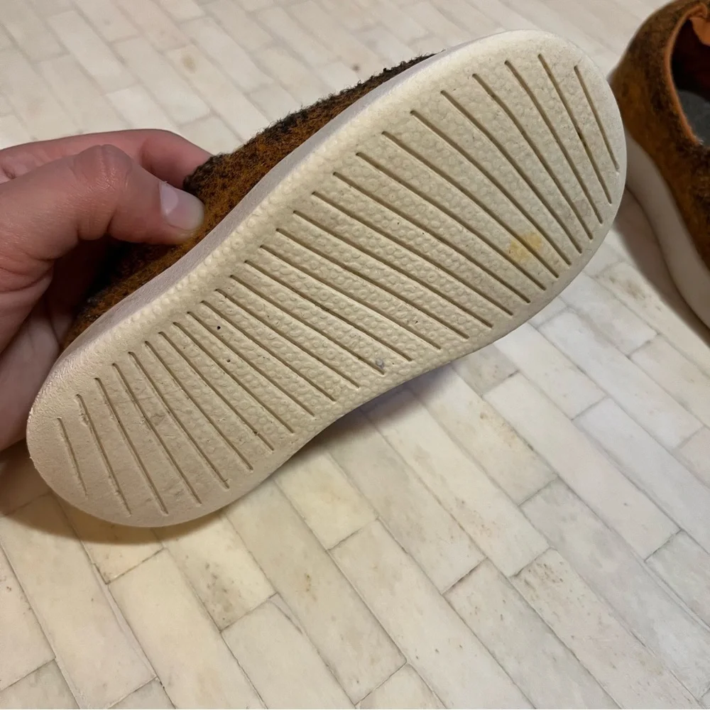 allbirds Kids Slip-On Shoes in Brown and Black
